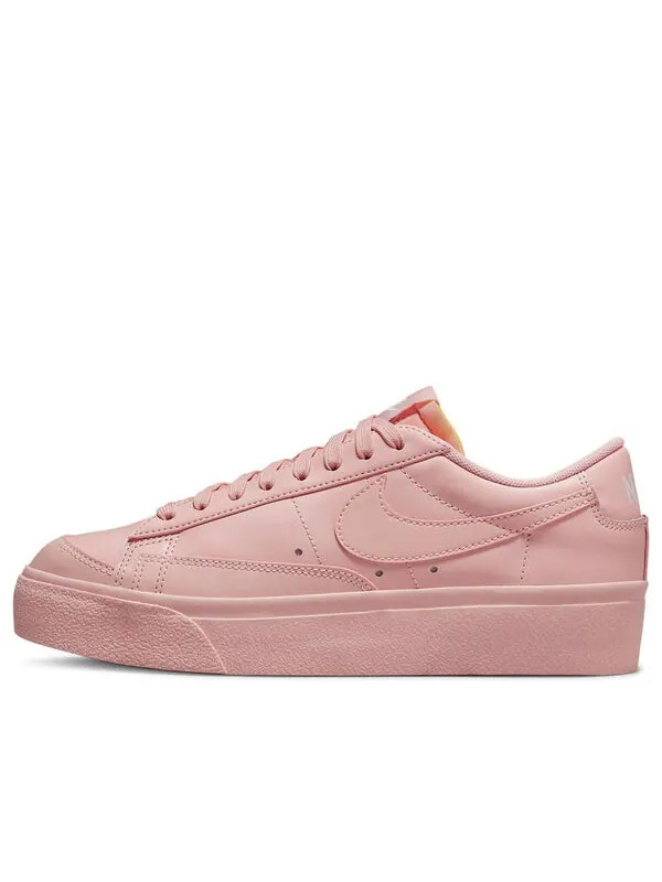 Кроссовки блейзер низкая платформа Nike — изображение 1 из 4, розовый
