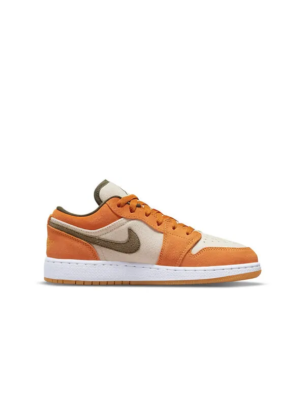 Кроссовки 1 low se Air Jordan — изображение 2 из 4, кремовый/оранжевый