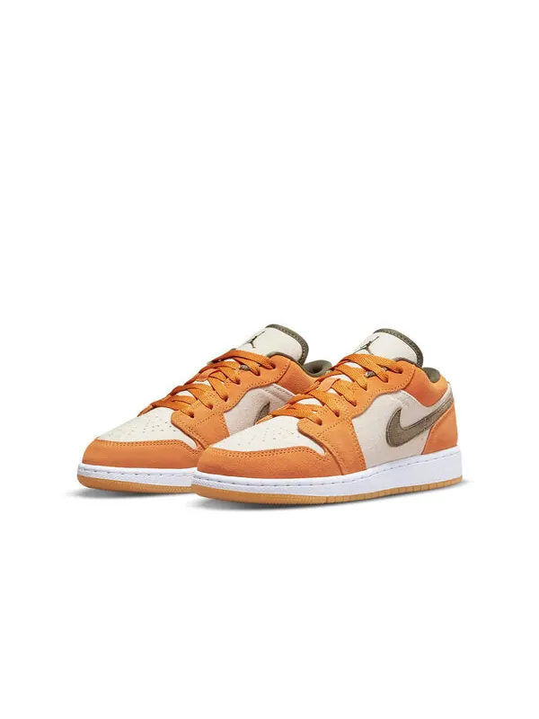 Кроссовки 1 low se Air Jordan — изображение 3 из 4, кремовый/оранжевый