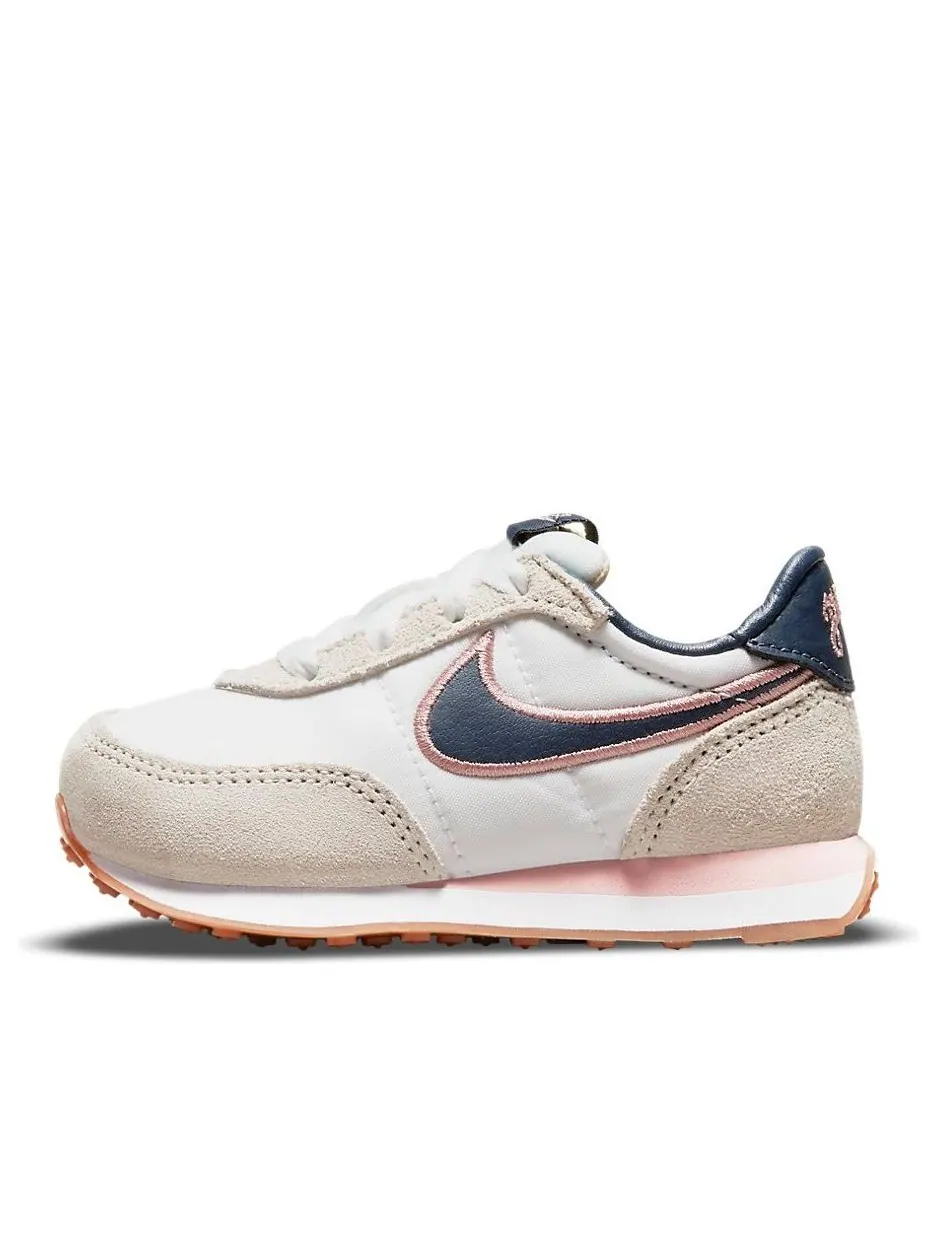 Кроссовки (TD) Nike Waffle Trainer 2 SE 'Letterman's Jacket' — изображение 1 из 6, белый