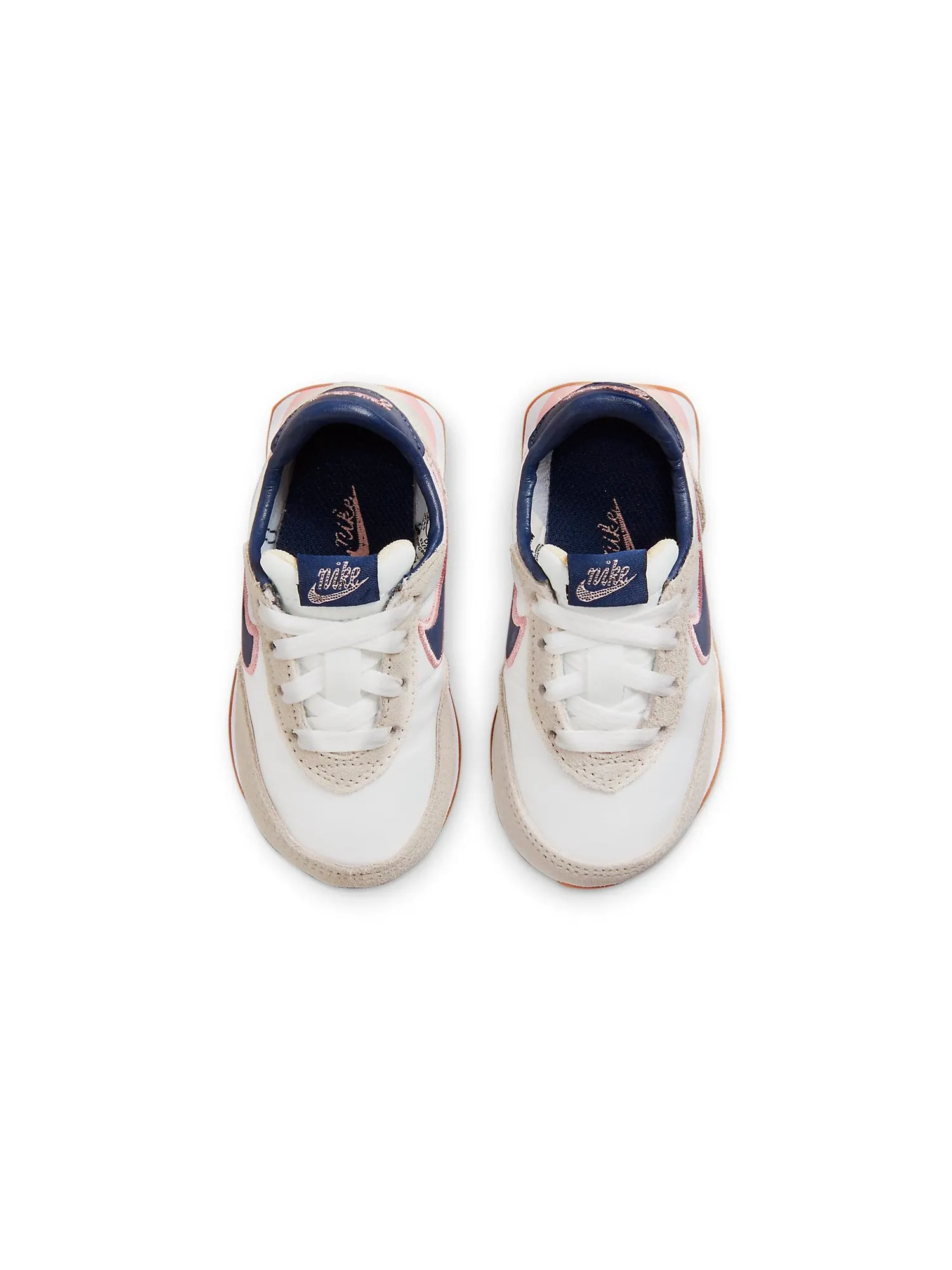 Кроссовки (TD) Nike Waffle Trainer 2 SE 'Letterman's Jacket' — изображение 4 из 6, белый