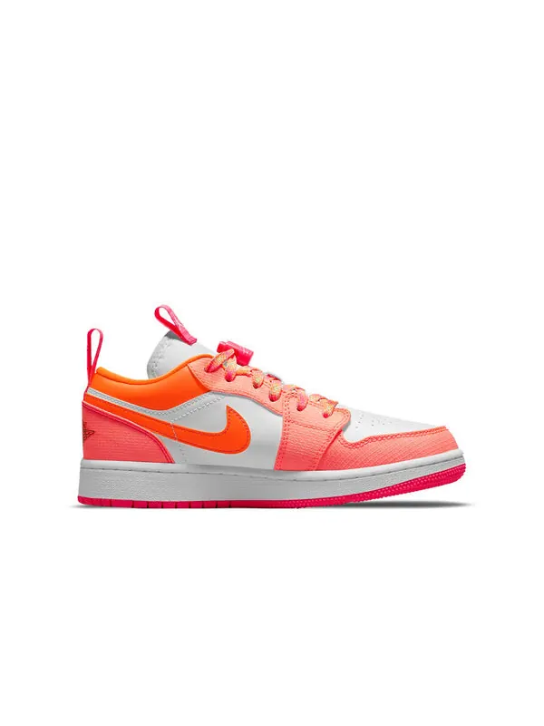 Кроссовки 1 малополезные Air Jordan — изображение 2 из 4, оранжевый/белый