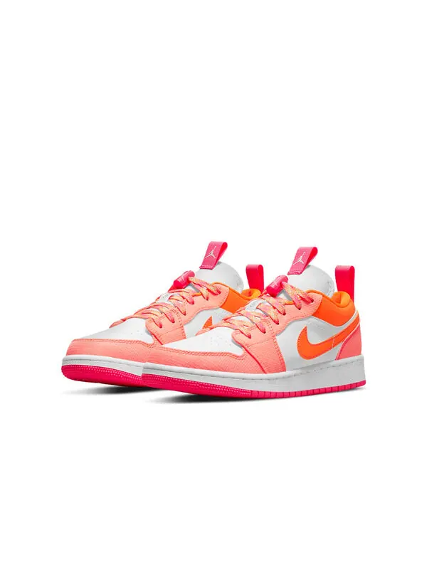 Кроссовки 1 малополезные Air Jordan — изображение 3 из 4, оранжевый/белый
