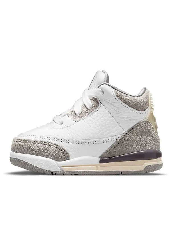 Кроссовки 3 xa ma maniere ретро sp Air Jordan — изображение 1 из 4, кремовый белый/серый