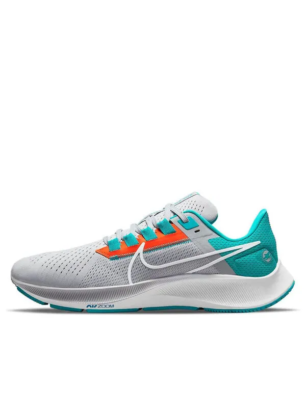 Кроссовки nfl x air zoom pegasus 38 Nike — изображение 1 из 4, серый/зеленый/белый