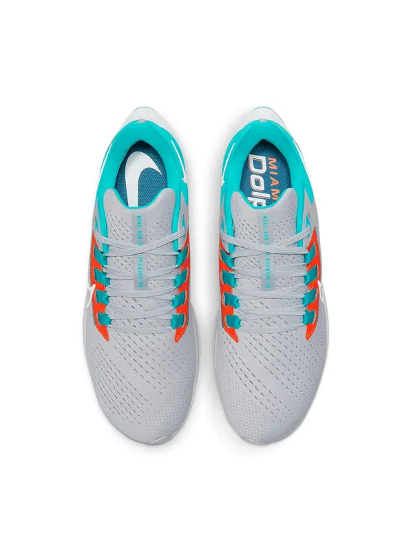 Кроссовки nfl x air zoom pegasus 38 Nike — изображение 4 из 4, серый/зеленый/белый