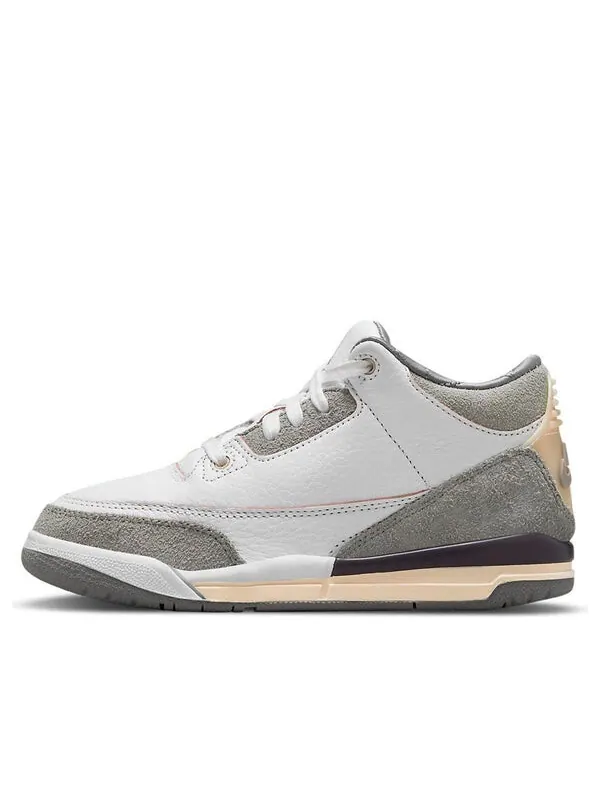 Кроссовки 3 xa ma maniere ретро sp Air Jordan — изображение 1 из 4, кремовый белый/серый