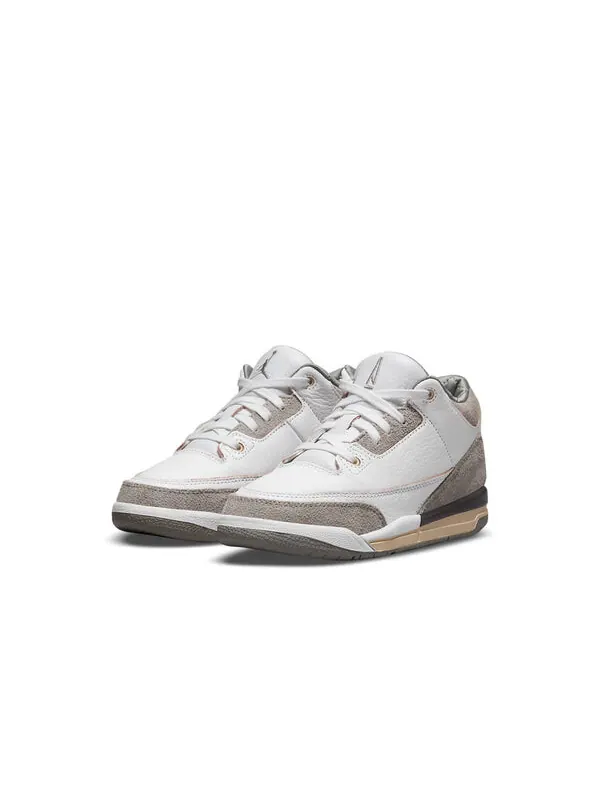 Кроссовки 3 xa ma maniere ретро sp Air Jordan — изображение 3 из 4, кремовый белый/серый