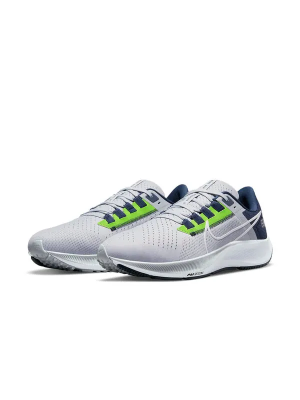 Кроссовки nfl x air zoom pegasus 38 Nike — изображение 3 из 4, серый/зеленый/белый