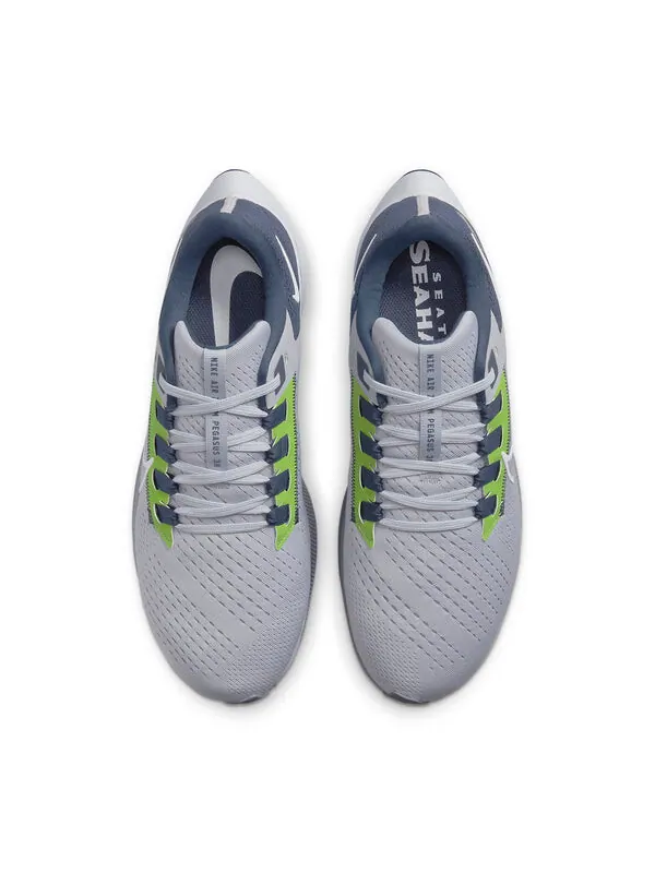Кроссовки nfl x air zoom pegasus 38 Nike — изображение 4 из 4, серый/зеленый/белый