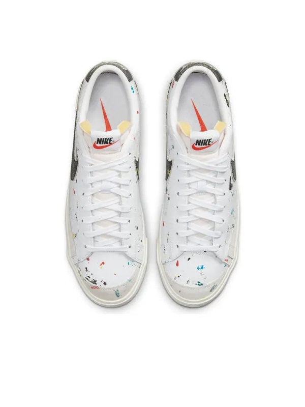 Кроссовки blazer low '77 'paint splatter' Nike — изображение 4 из 4, белый