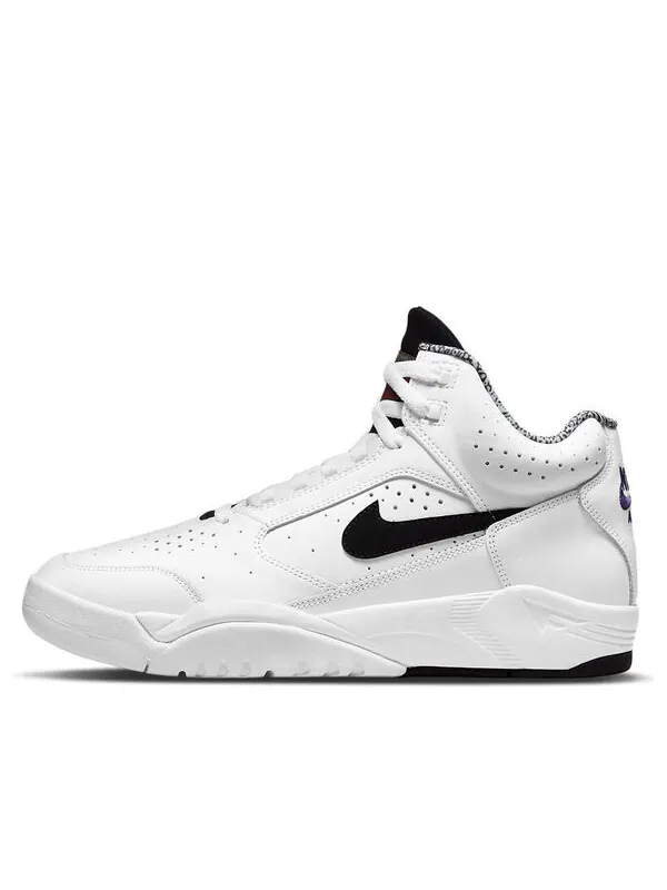 Кроссовки air flight lite mid Nike — изображение 1 из 4, черный/белый