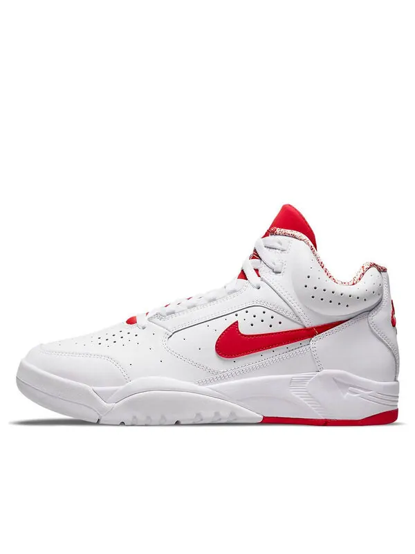 Кроссовки air flight lite mid Nike — изображение 1 из 4, белый/красный