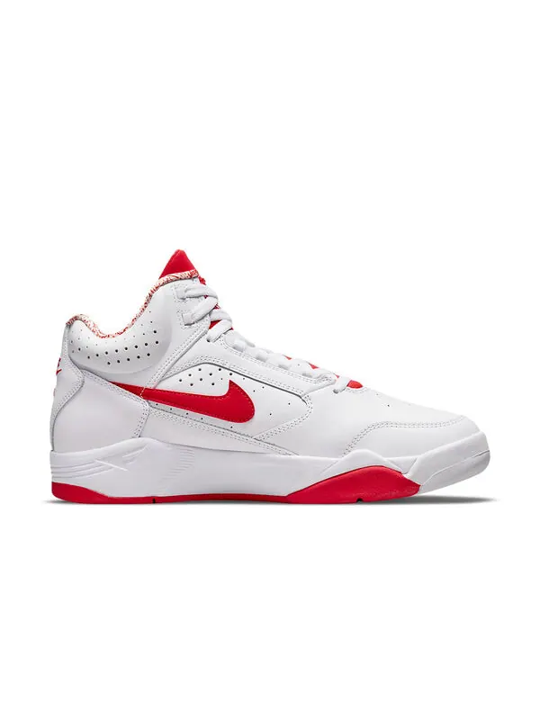 Кроссовки air flight lite mid Nike — изображение 2 из 4, белый/красный