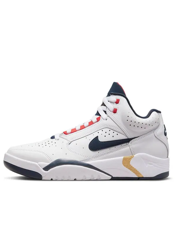 Кроссовки air flight lite mid Nike — изображение 1 из 4, белый/синий