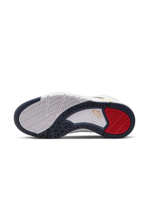 Кроссовки air flight lite mid Nike — изображение 2 из 4, белый/синий