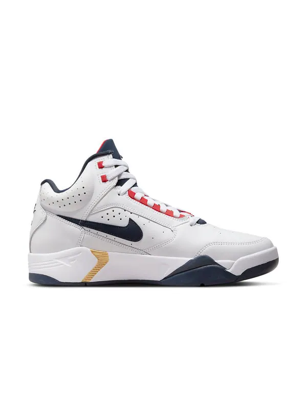 Кроссовки air flight lite mid Nike — изображение 4 из 4, белый/синий