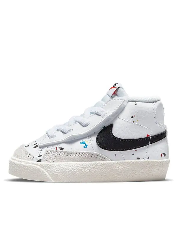 Кроссовки blazer mid '77 'paint splatter' Nike — изображение 1 из 4, белый/черный