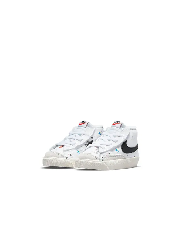 Кроссовки blazer mid '77 'paint splatter' Nike — изображение 3 из 4, белый/черный