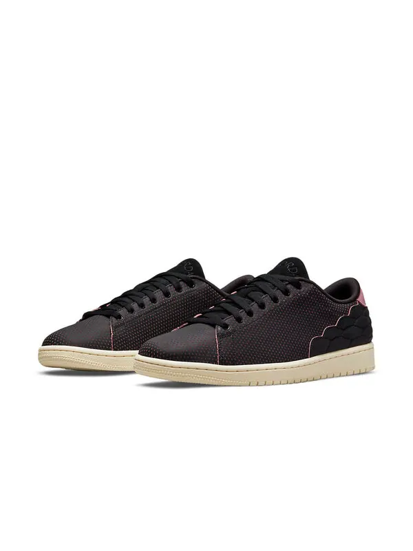 Кроссовки 1 центральный корт Air Jordan — изображение 3 из 4, черный/розовый
