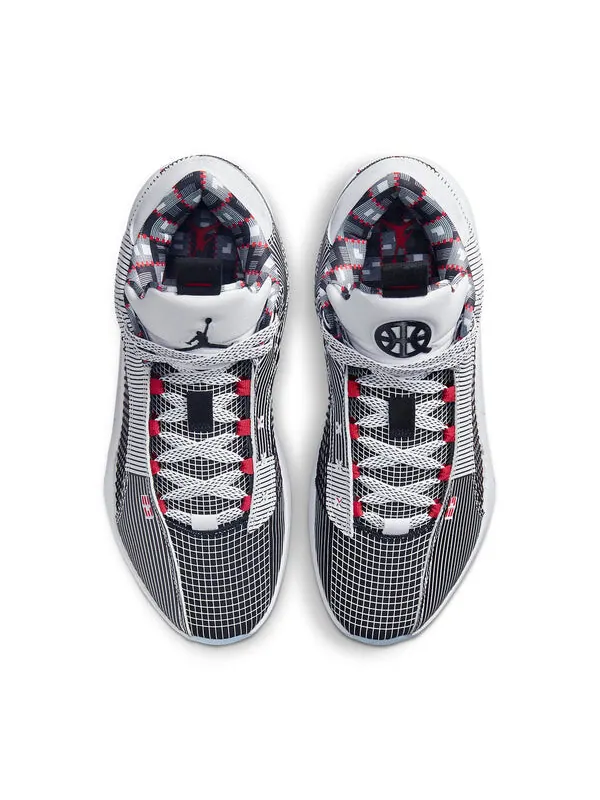 Кроссовки 35 низкие Air Jordan — изображение 4 из 4, черный/белый/красный