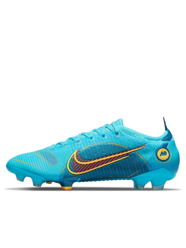 Кроссовки mercurial vapor 14 elite fg Nike — изображение 1 из 4, синий//оранжевый