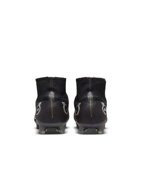 Кроссовки mercurial superfly 8 elite fg 'black cave stone' Nike — изображение 3 из 4, черный