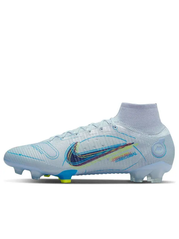 Кроссовки mercurial superfly 8 elite fg 'progress pack' Nike — изображение 1 из 4, серый/синий/черный