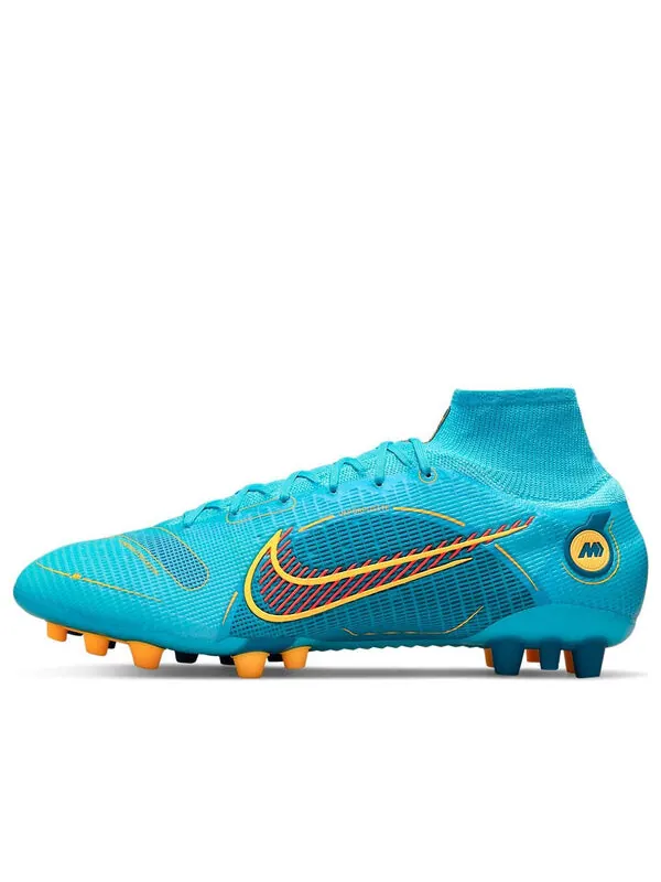 Кроссовки mercurial superfly 8 elite ag blue Nike — изображение 1 из 4, синий