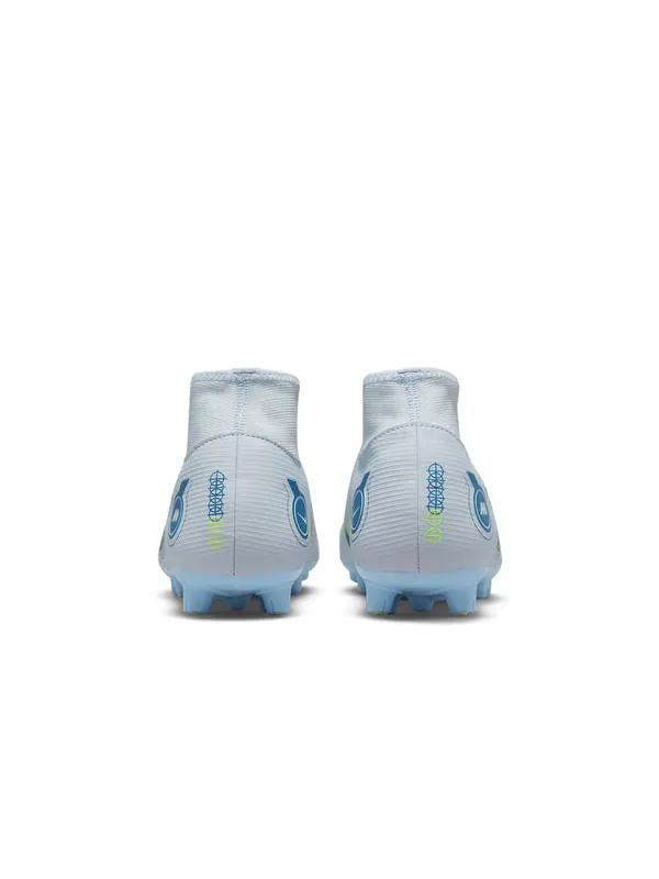 Кроссовки mercurial superfly 8 academy hg 'white blue' Nike — изображение 3 из 4, белый