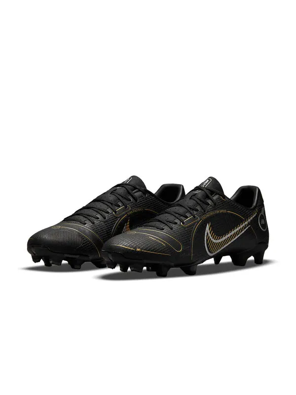 Кроссовки mercurial vapor 14 academy mg 'black metallic gold' Nike — изображение 4 из 4, черный/золотистый