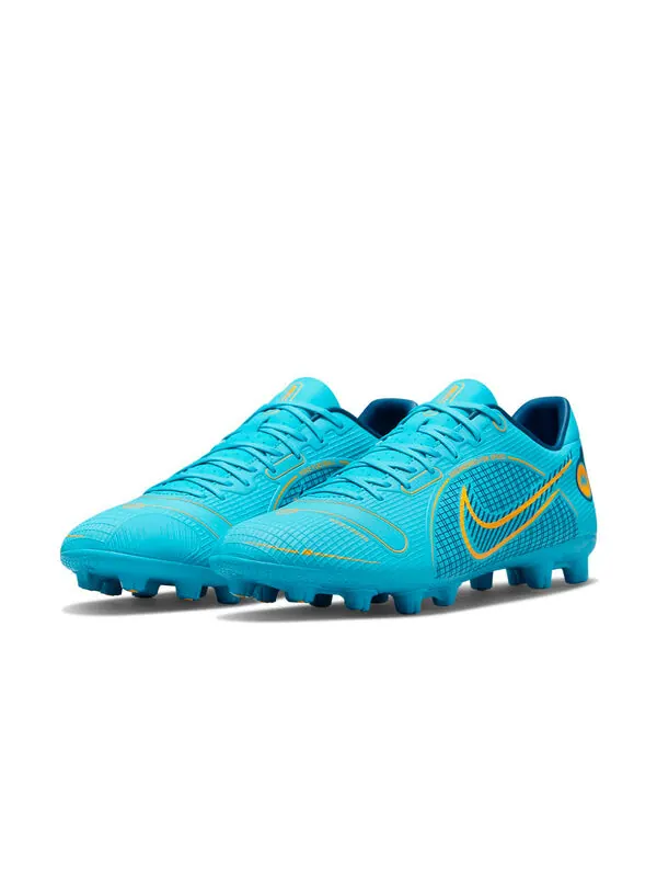 Кроссовки mercurial vapor 14 academy hg 'blue orange' Nike — изображение 4 из 4, синий/оранжевый