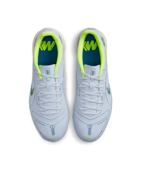 Кроссовки mercurial vapor 14 academy ic 'grey light marine' Nike — изображение 4 из 4, серый/синий/черный