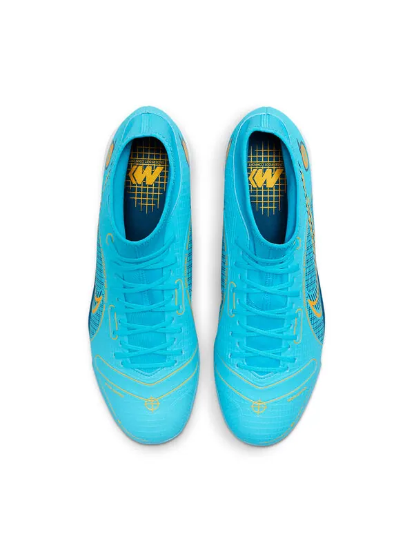 Кроссовки mercurial superfly 8 академия tf Nike — изображение 4 из 4, синий/белый