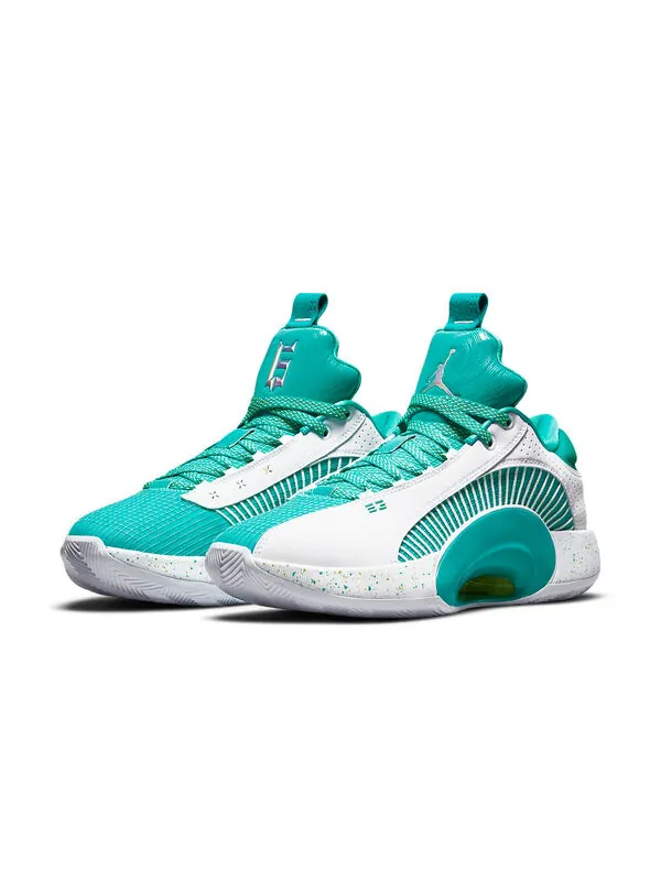 Кроссовки guo ailun x 35 низкие pf Air Jordan — изображение 3 из 4, зеленый