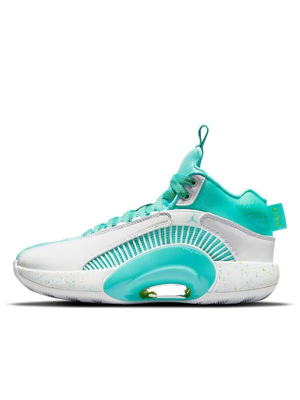 Кроссовки guo ailun x 35 Air Jordan — изображение 1 из 4, зеленый/белый