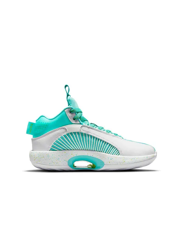 Кроссовки guo ailun x 35 Air Jordan — изображение 2 из 4, зеленый/белый