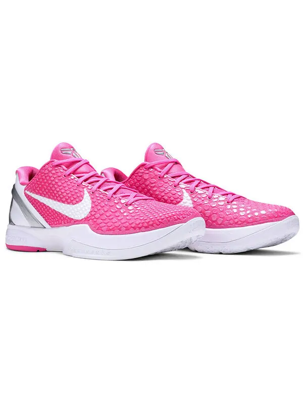Кроссовки zoom kobe 6 protro Nike — изображение 3 из 4, розовый/синий