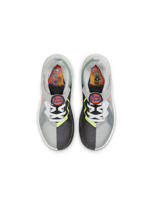 Кроссовки space jam x lebron 18 низкие Nike — изображение 4 из 4, серый/черный
