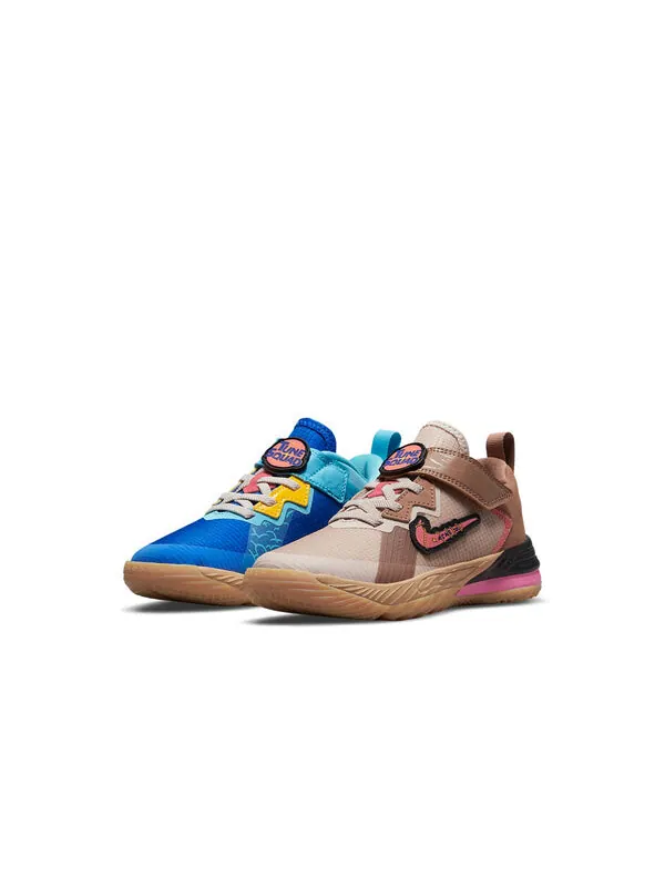Кроссовки space jam x lebron 18 низкие Nike — изображение 3 из 4, коричневый/синий
