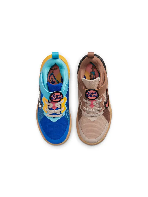 Кроссовки space jam x lebron 18 низкие Nike — изображение 4 из 4, коричневый/синий