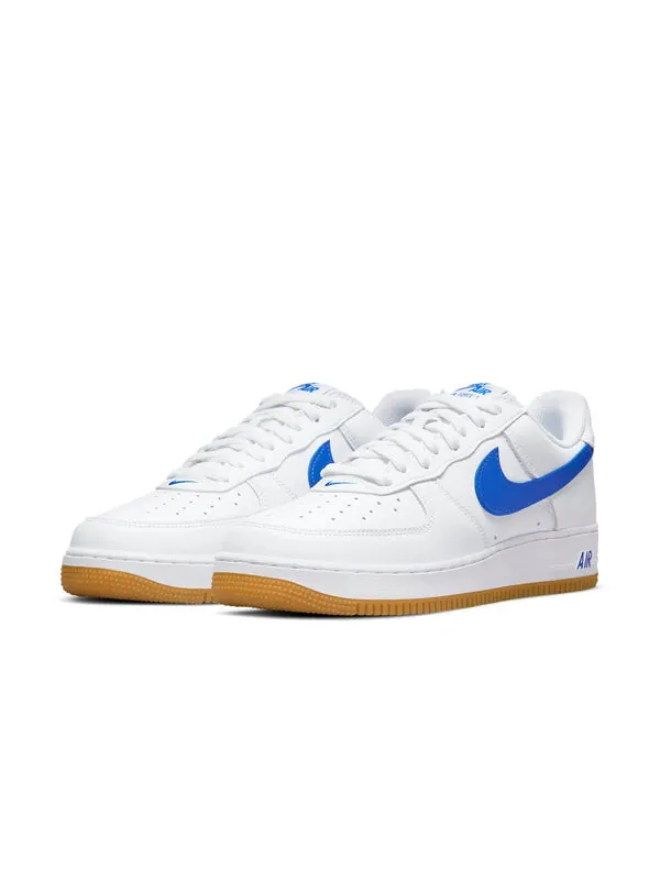 Кроссовки air force 1 низкие Nike — изображение 3 из 4, белый/синий