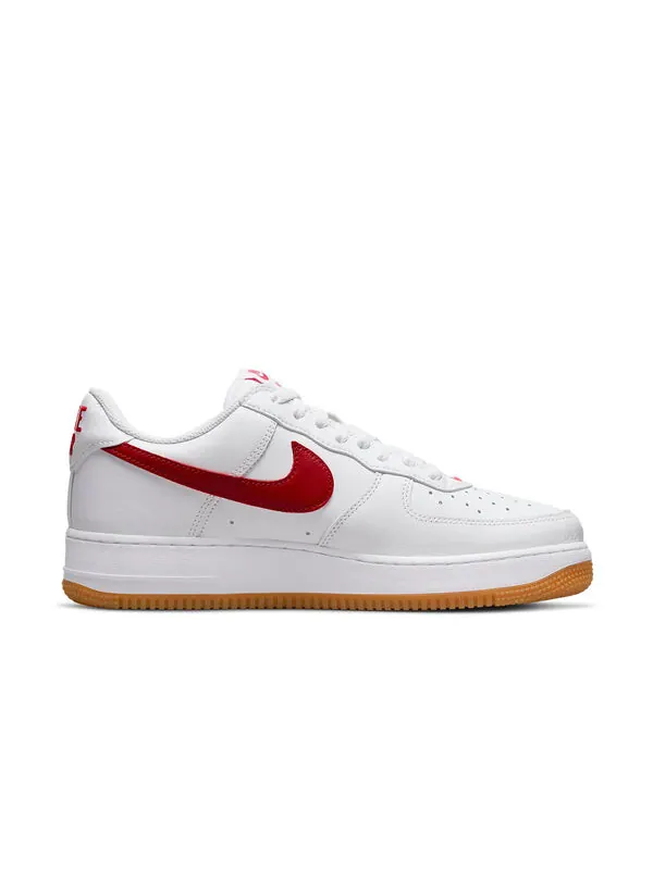 Кроссовки air force 1 низкие Nike — изображение 2 из 4, белый/красный