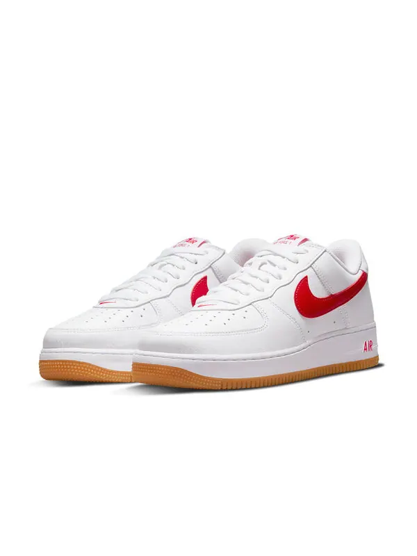 Кроссовки air force 1 низкие Nike — изображение 3 из 4, белый/красный