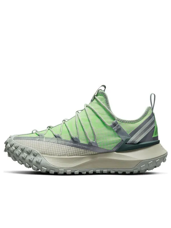 Кроссовки acg mountain fly low Nike — изображение 1 из 4, зеленый/серый