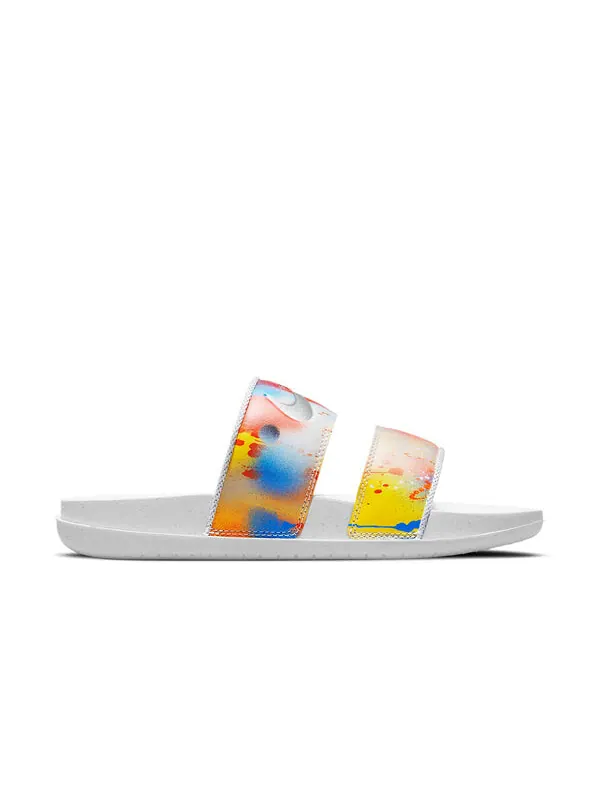 Тапочки off-court duo slide Nike — изображение 2 из 4, белый/синий/красный