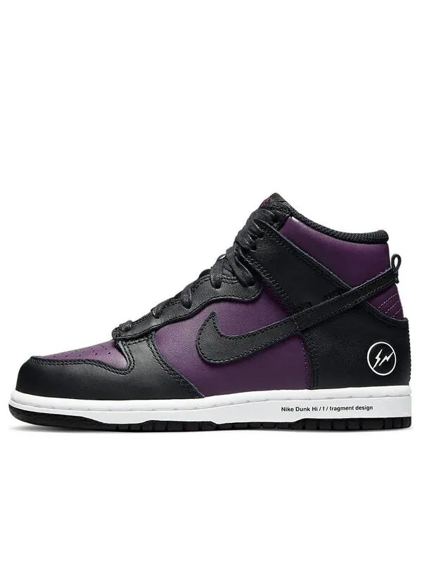 Кроссовки x fragment design dunk high Nike — изображение 1 из 4, черный/фиолетовый