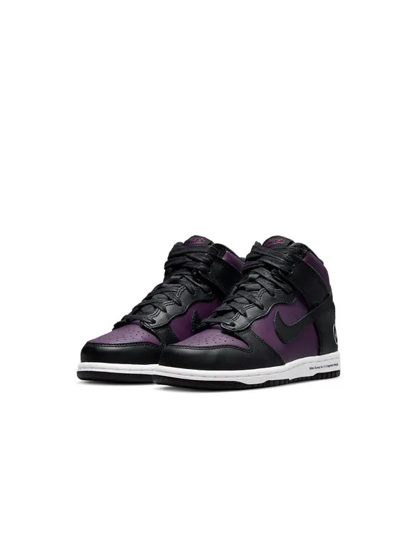 Кроссовки x fragment design dunk high Nike — изображение 3 из 4, черный/фиолетовый