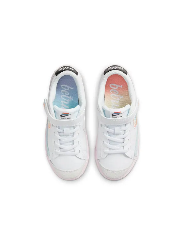 Кроссовки blazer low '77 vintage 'be true' Nike — изображение 4 из 4, белый