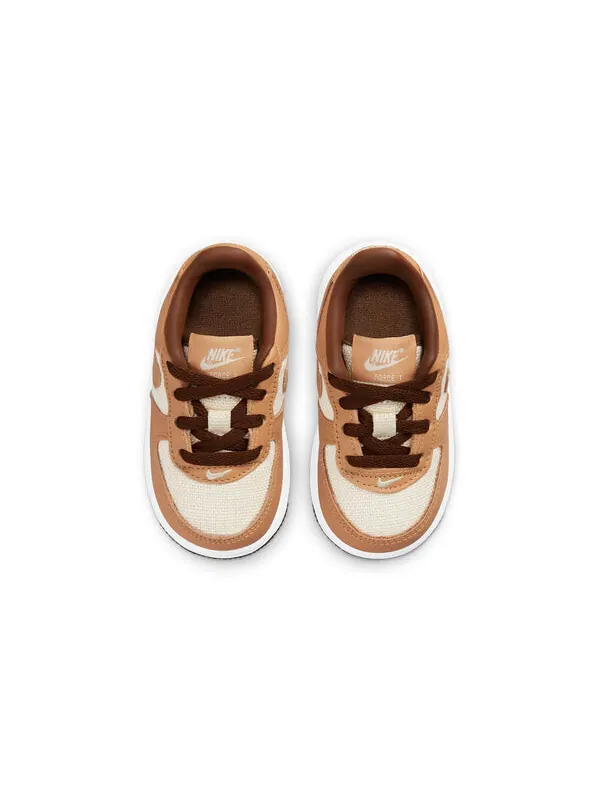 Кроссовки force 1 qs Nike — изображение 4 из 4, коричневый/натуральный